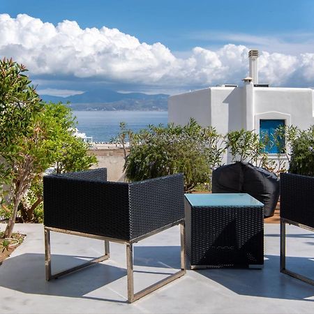 Just Blue With Amazing Sea Views In Piso Livadi 빌라 외부 사진