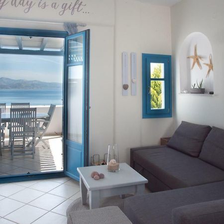 Just Blue With Amazing Sea Views In Piso Livadi 빌라 외부 사진