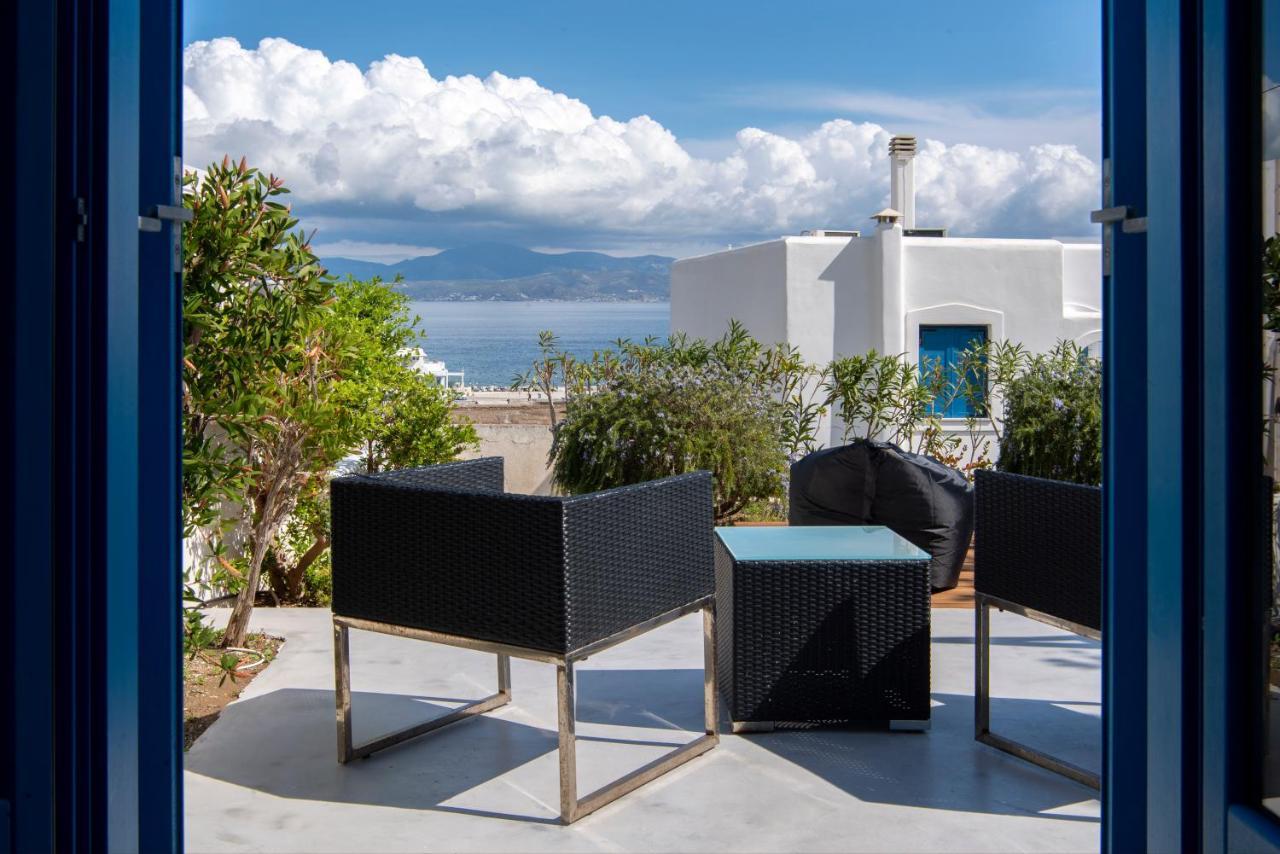 Just Blue With Amazing Sea Views In Piso Livadi 빌라 외부 사진
