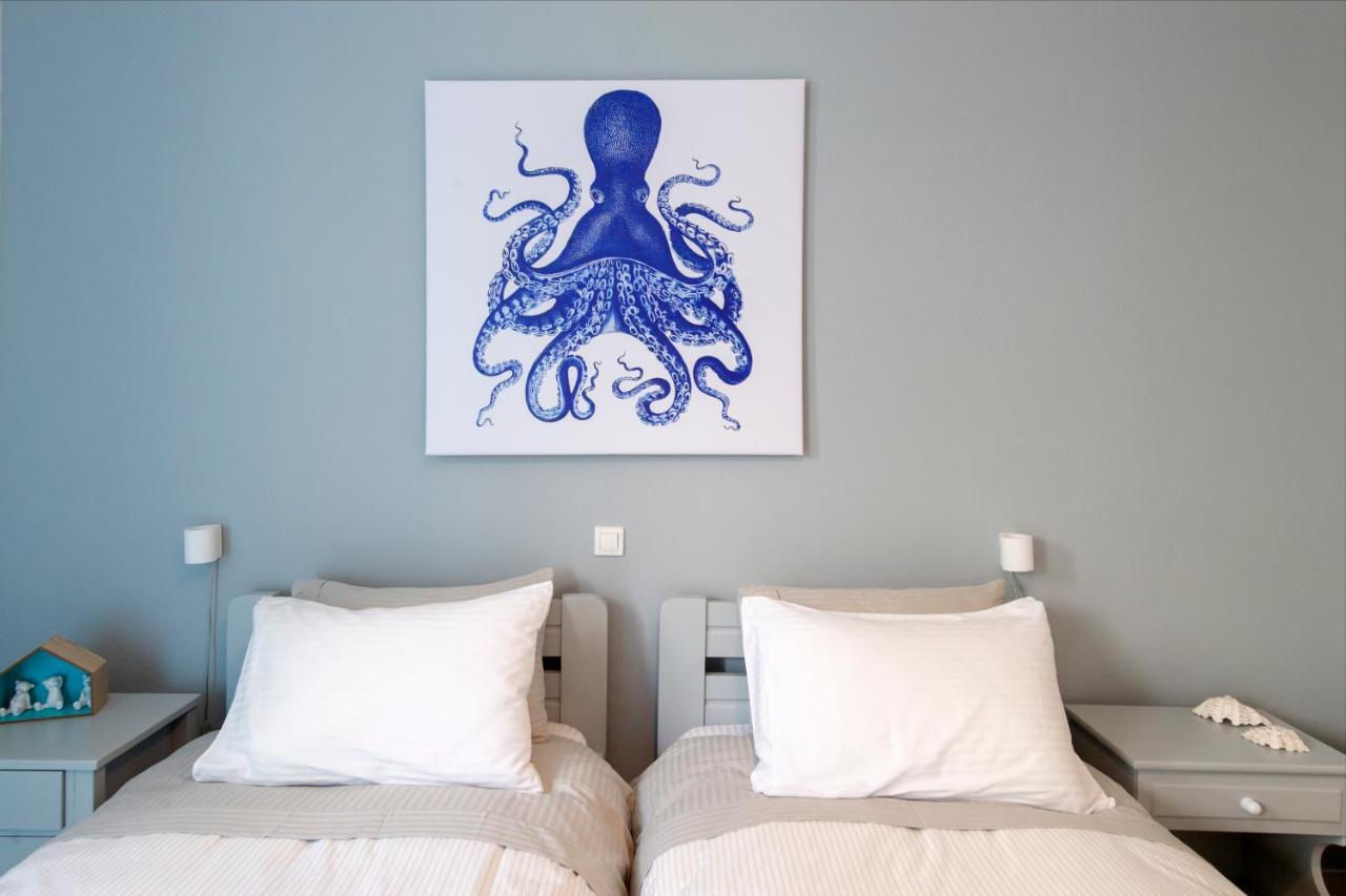 Just Blue With Amazing Sea Views In Piso Livadi 빌라 외부 사진