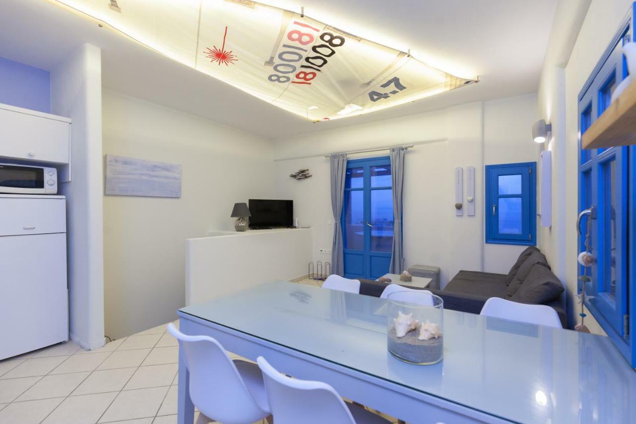 Just Blue With Amazing Sea Views In Piso Livadi 빌라 외부 사진