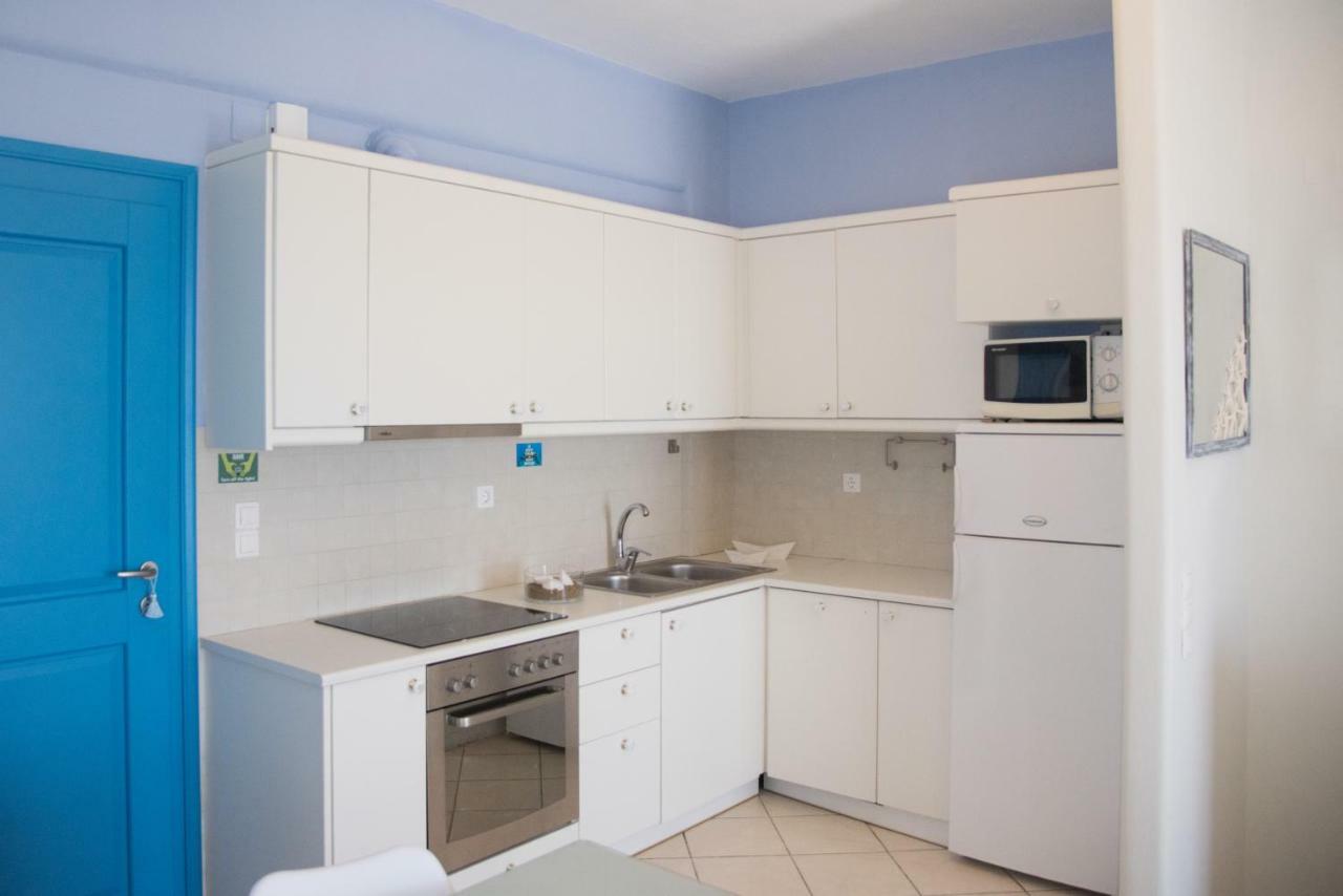 Just Blue With Amazing Sea Views In Piso Livadi 빌라 외부 사진