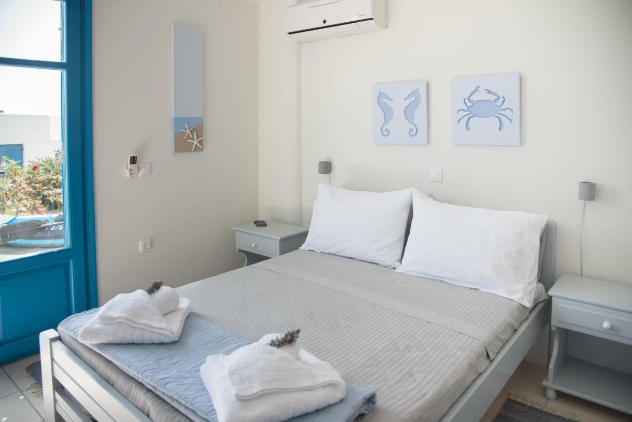 Just Blue With Amazing Sea Views In Piso Livadi 빌라 외부 사진