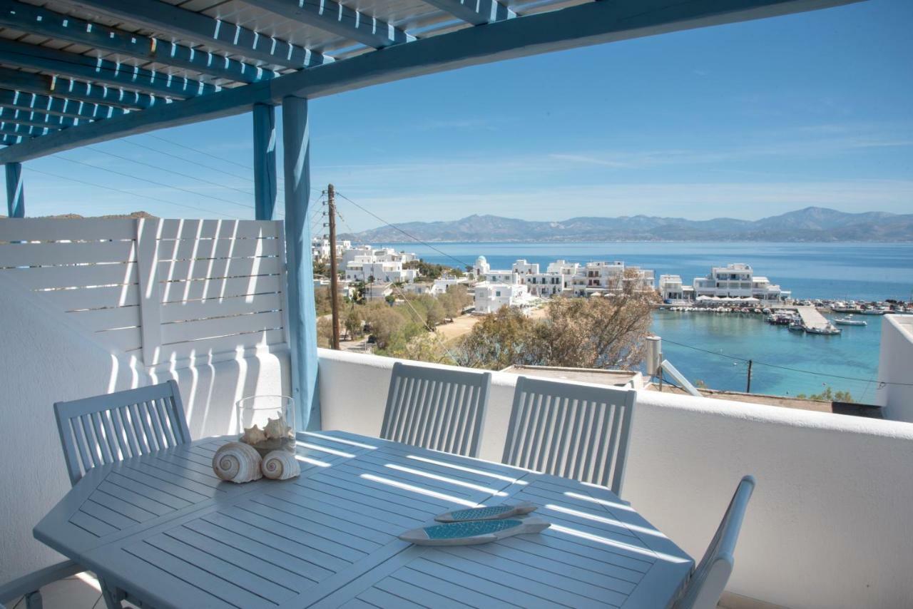 Just Blue With Amazing Sea Views In Piso Livadi 빌라 외부 사진